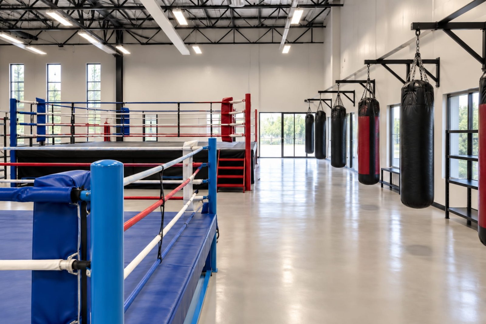 Salle de boxe et de boxe thaï